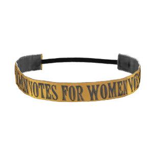 Cinta Para La Cabeza ¡Votos de la venda del Suffragette para la bander