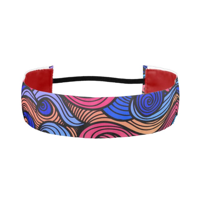 Cinta Para La Cabeza Wool Topped paisley (Anverso)