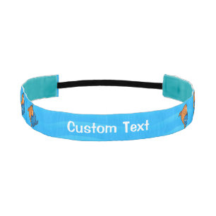 Cinta Para La Cabeza Yin Yang Fish Personalizado Athletic Headband