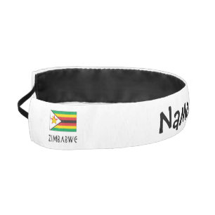Cinta Para La Cabeza Zimbabwe Bandera de Zimbabwe Personalizada