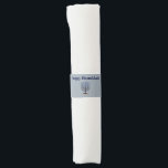 Cinta Para Servilletas Feliz Hanukkah Menorah Candle Blue<br><div class="desc">© Gorjo Designs. Hecho para ti a través de la plataforma Zazzle. // ¿Necesita ayuda para personalizar su diseño? ¿Tienes otras ideas? No dude en ponerse en contacto conmigo (Zoe) directamente a través del botón de contacto de abajo.</div>