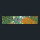 Cinta Para Servilletas Gustav Klimt - Jardín de flores<br><div class="desc">Jardín de flores - Gustav Klimt en 1905-1907</div>