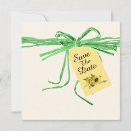 Cinta para toda ocasión y Invitación de Girasoles