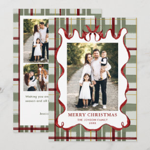 Cinta Roja de Navidad de Terciopelo Vintage Coquet