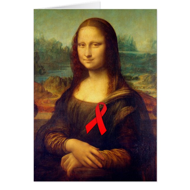 Cinta roja Mona Lisa (Frente)