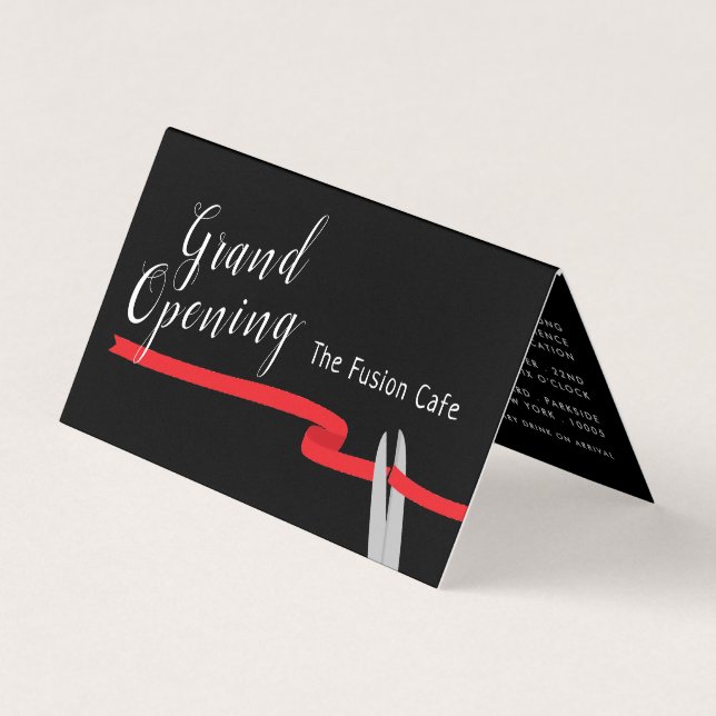 Cinta roja, tarjeta de foto/mapa de la gran ceremo (Anverso)