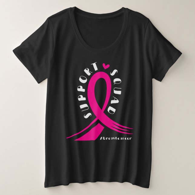 Cinta rosa de apoyo al cáncer de mama (Anverso del diseño)