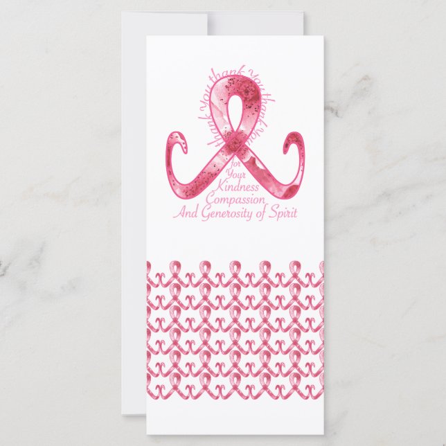 Cinta rosa Gracias (Anverso)