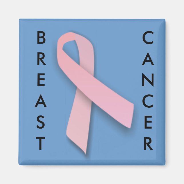 Cinta rosa - imán (Frente)