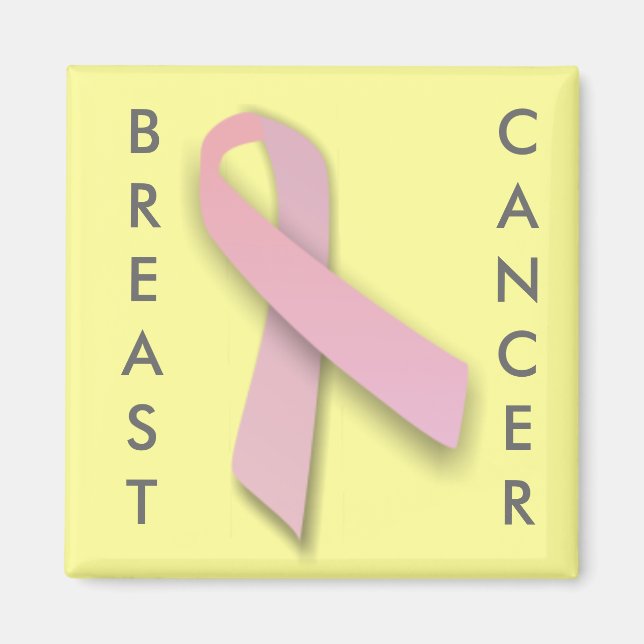 Cinta rosa - imán (Frente)