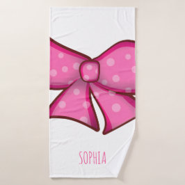 Cinta Rosa Monada Personalizada para Niñas 