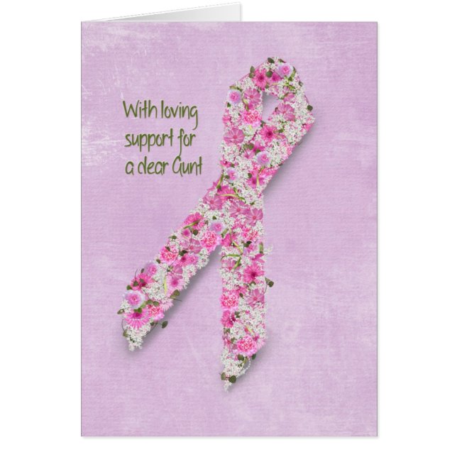 Cinta rosa para la tía (Frente)