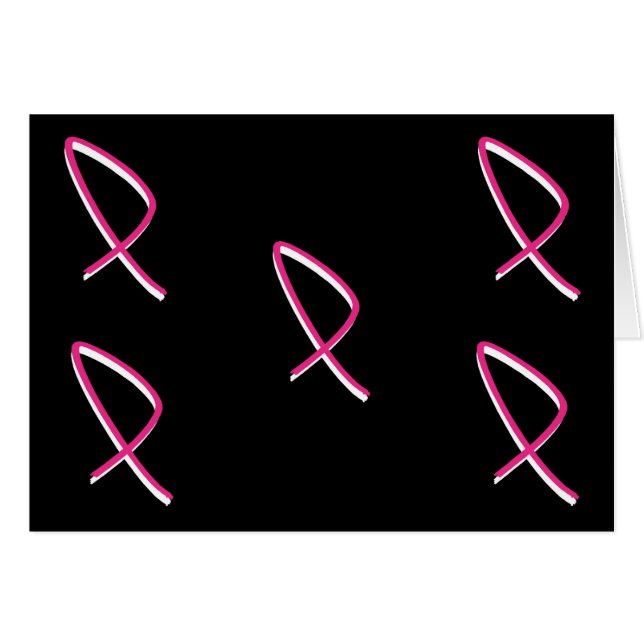 Cinta rosa para la toma de conciencia sobre el cán (Anverso (Horizontal))