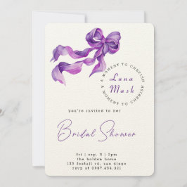 Cinta y Romance Invitación a la ducha de novias