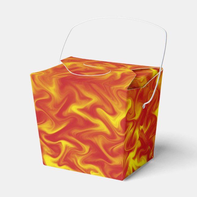 Cintas de la caja del favor del fuego (Front Side)
