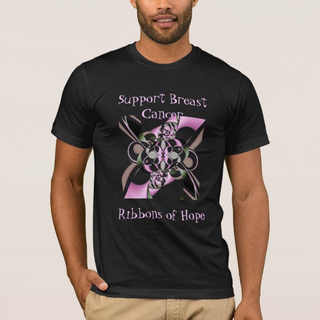 Cintas de la camiseta para hombre de la esperanza (Anverso)
