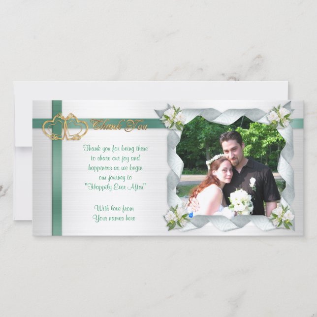 cintas de tarjetas de fotos de agradecimiento del  (Anverso)