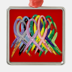 Cintas multicoloras para el ornamento de la