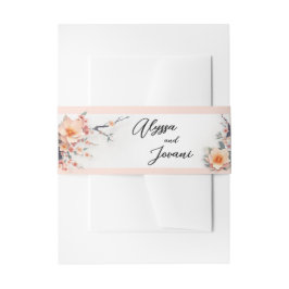 Cintas Para Invitaciones A Love Blossoming Under the Cherry Trees