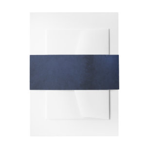 Cintas Para Invitaciones Acuarela azul de la marina