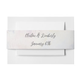 Cintas Para Invitaciones Adara Elegantes Cinturones para Invitaciones Perso