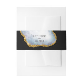 Cintas Para Invitaciones Agate Pearl Gold Boda