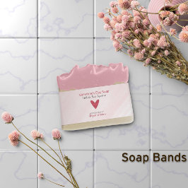 Cintas Para Invitaciones Ajuste de jabón artesanal de El día de San Valentí