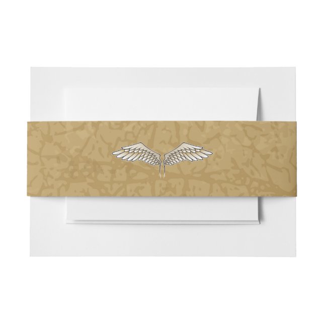 Cintas Para Invitaciones Alas bejas (Anverso Ejemplo)