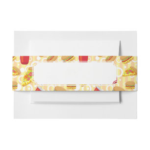 Cintas Para Invitaciones Alimentos de preparación rápida