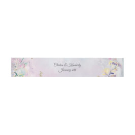 Cintas Para Invitaciones Amara Bandas Ventrales de Papel Personalizables