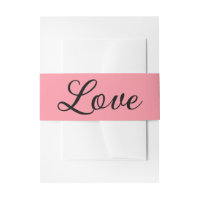Amor Tropical Minimalista Boda de Verano Rosa y Ne