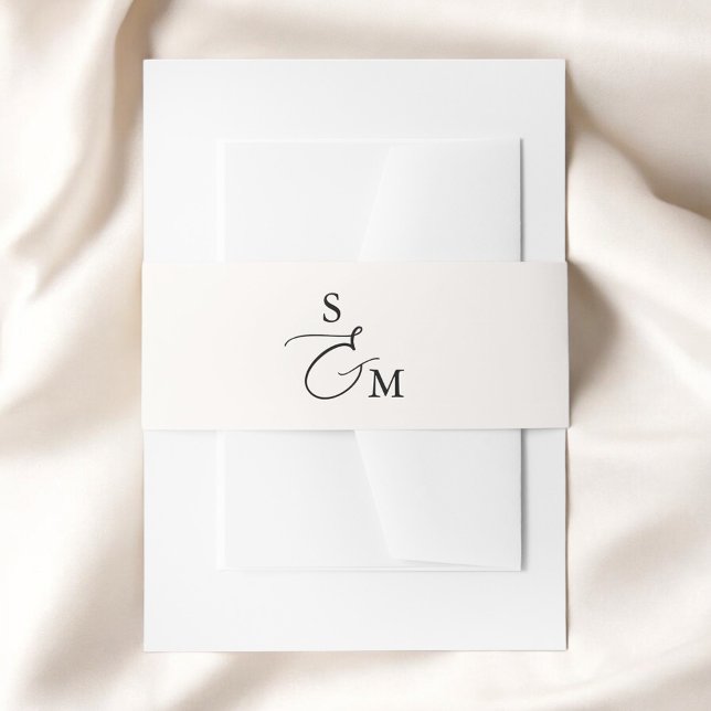 Cintas Para Invitaciones Ampersor y elegancia del guión monográfico (Subido por el creador)