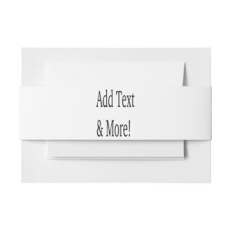 Cintas Para Invitaciones ¡Añadir texto y más! Personalizar Su Propio Person