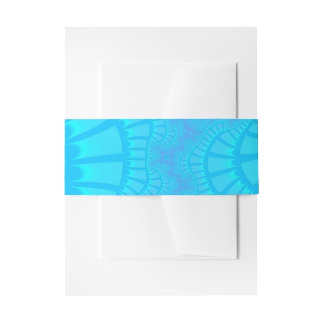 Cintas Para Invitaciones Aqua Remix (Anverso Ejemplo)