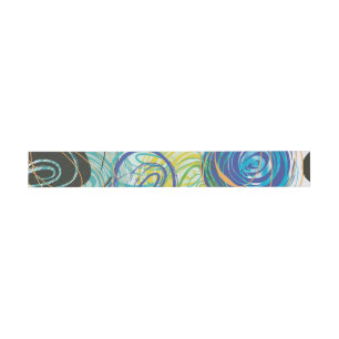 Cintas Para Invitaciones ARTSY FARTSY Bar Bat Mitzvah Envelope Band