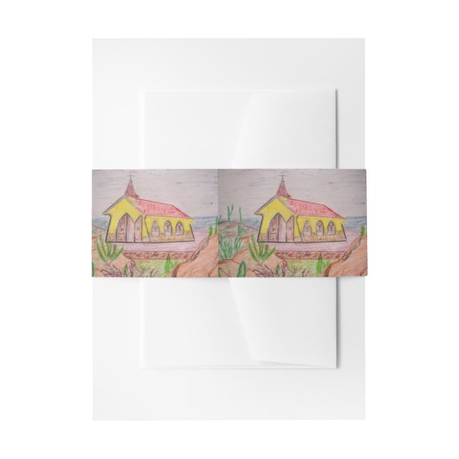 Cintas Para Invitaciones Aruba (Anverso Ejemplo)