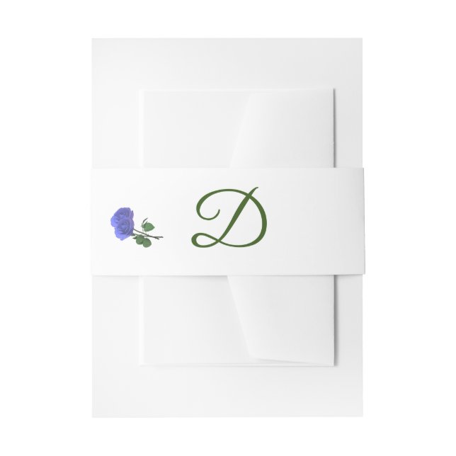 Cintas Para Invitaciones Azul oxidado católico y verde (Anverso Ejemplo)