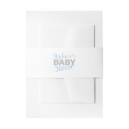 Cintas Para Invitaciones Baby Elephant Bubble Bath Boy Baby Shower