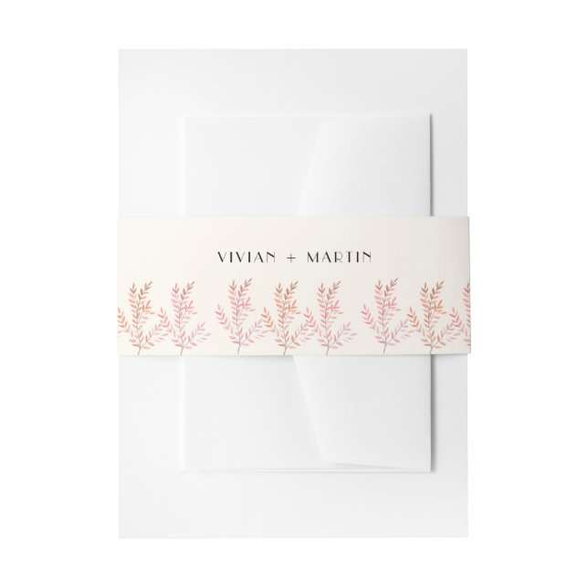 Cintas Para Invitaciones Bailar con el susurro del viento (Anverso Ejemplo)