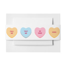 Cintas Para Invitaciones Banda atractiva atractiva de Belly