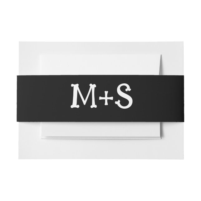 CINTAS PARA INVITACIONES BANDA BELLY (Anverso Ejemplo)