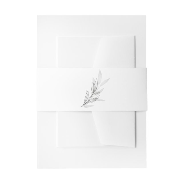 Cintas Para Invitaciones Banda Belly (Anverso Ejemplo)