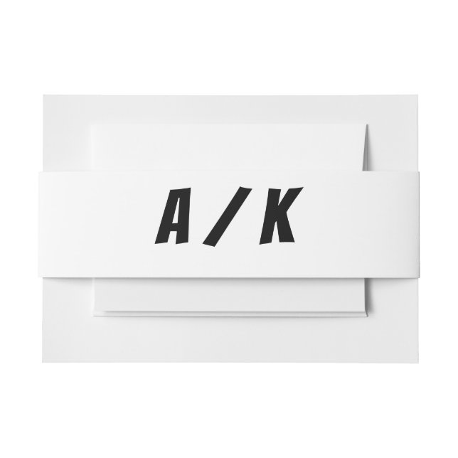 CINTAS PARA INVITACIONES BANDA BELLY (Anverso Ejemplo)