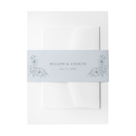 Cintas Para Invitaciones Banda Belly azul turquesa de época