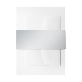 Cintas Para Invitaciones Banda Belly Boda plateado