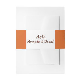 Cintas Para Invitaciones Banda Belly boda Suite