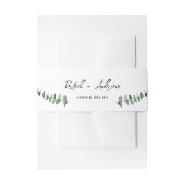 Cintas Para Invitaciones Banda Belly de invitación a bodas