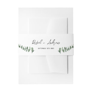 Cintas Para Invitaciones Banda Belly de invitación a bodas