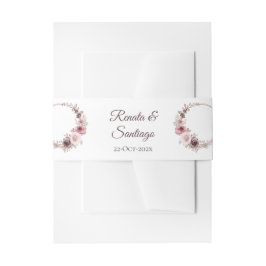 Cintas Para Invitaciones Banda Belly de invitación a bodas