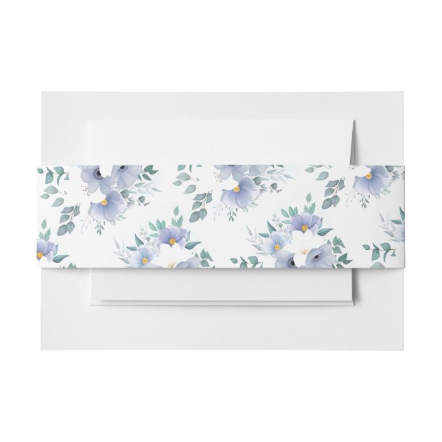 Cintas Para Invitaciones Banda Belly de invitación a bodas (Anverso Ejemplo)